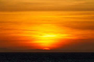 Sonnenuntergang am Meer von Roland Brack