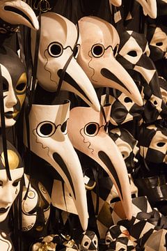 Carnaval maskers in Venetie, Italie