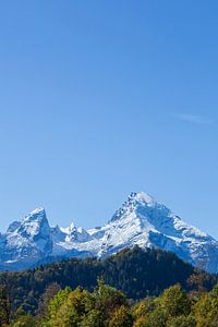 Watzmann im Herbst,  Berchtesgaden, Berchtesgadener Land, Oberba
