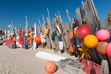 Juttersvondsten nabij het drenkelingenhuisje op Vlieland