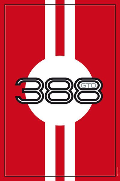 Ferrari 388 GTO, Rennwagen-Design von Theodor Decker