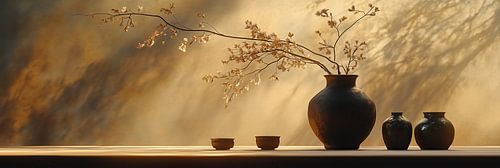 Vasen Blumen | Golden Vase Moment