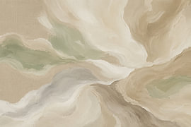 Soft Flows in Natural Beige by Rick van de Kraats