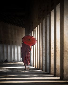 Mönch aus Bagan von Tim Kreike
