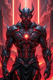 XERATHION – Der futuristische Dämon in der roten Hölle von INFERAURUM