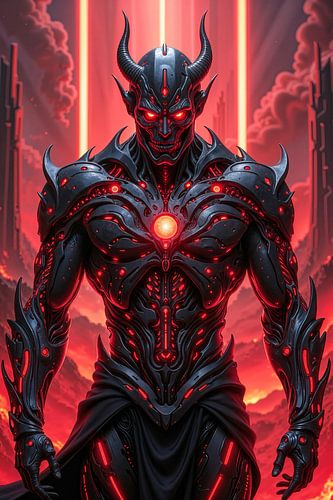 XERATHION – Le démon futuriste dans l’enfer rouge