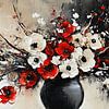 Peinture de fleurs 2 959 sur La collection ARTEO