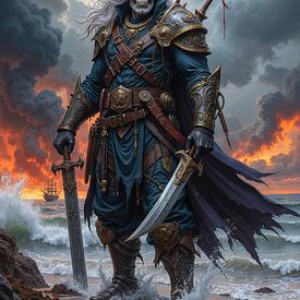 MORTIS - De ondode piraat op het stormachtige strand van INFERAURUM