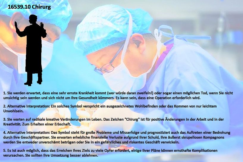 Chirurgien 16539.10 par Vladimir Zykunov