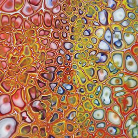 Abstract multicolor van Rob Hendriks