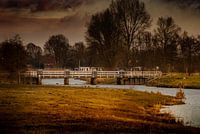 Donkere wolken boven het Markdal
