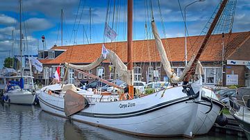 Sailing yacht Carpe Diem, Monnickendam by Digital Art Nederland