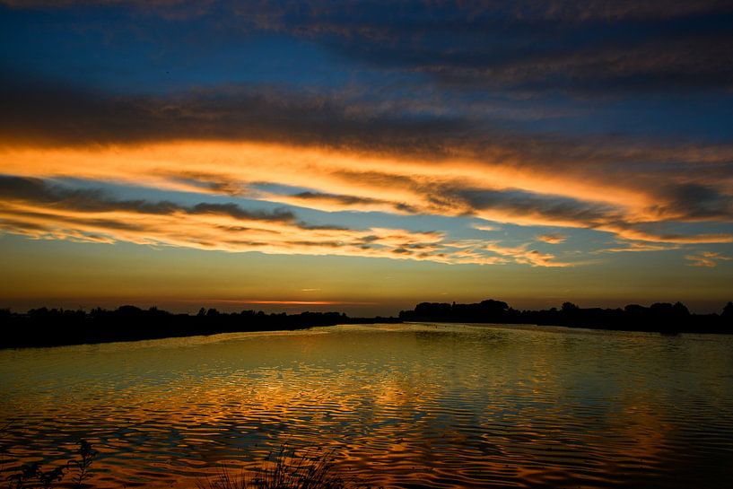 Dutch sunset by Jaco Verheul