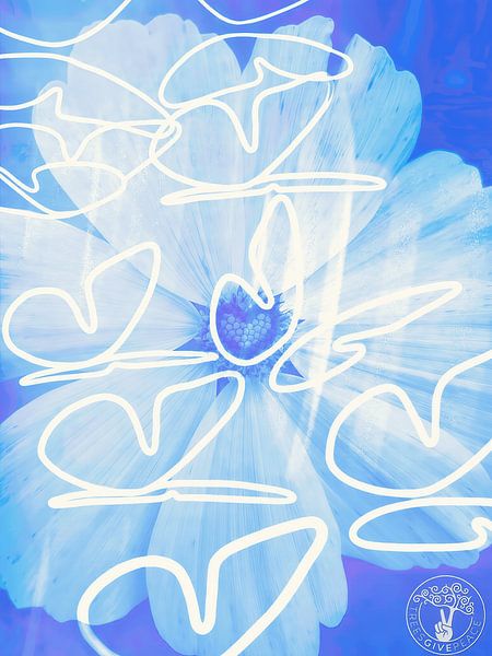Hearts on Fire ( Turquoise ) by treesgivepeace.nl
