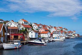 View of the village Gullholmen in Sweden by Rico Ködder