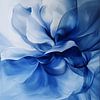 abstrait bleu sur CanvasbyCaro