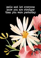 Be Stronger - Motivational Saying & Positive Thinking