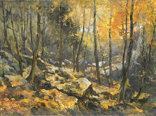 Felsenmeer", Egbert Rubertus Derk Schaap, 1912