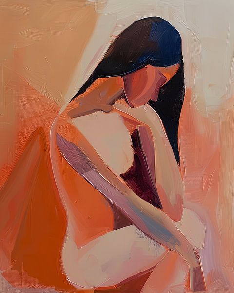 Femme Paix intérieure par ByNoukk