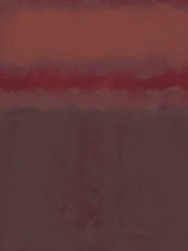 Mark Rothko inspired artwork in deep muted tones by Dina Dankers