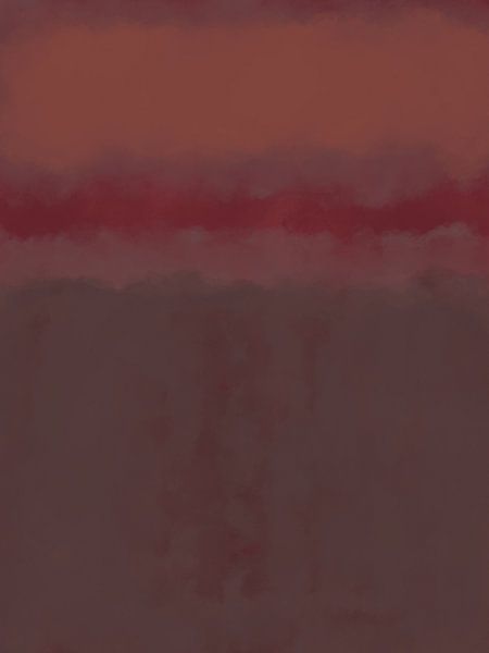 Mark Rothko inspired artwork in deep muted tones by Dina Dankers