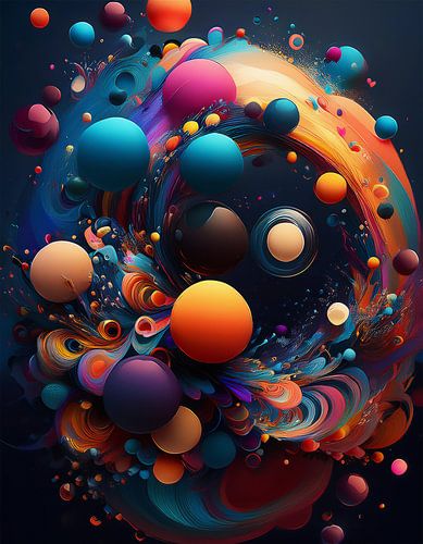 Kunstfarben in Kunst Muster wie Malerei
