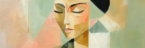 Cubist woman