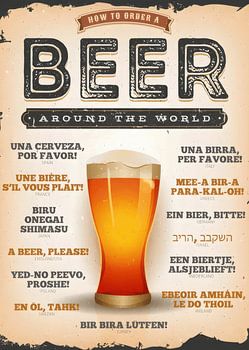 Bier rund um die Welt