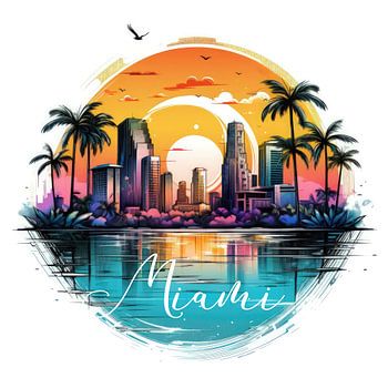 Miami Illustration