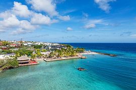 Drone shot Jan Thiel Curacao