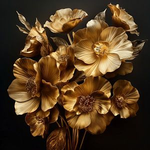 Blumen gold