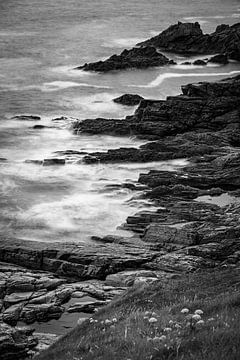 The rocky coast of Ireland by Roland Brack