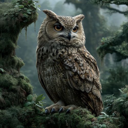 Boswachter – Mystieke uil in de mist