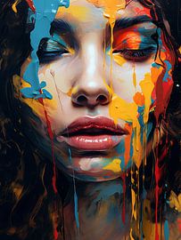Modern Abstract Portrait by SPEQ ART