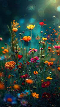 Kleurrijke Wildbloemen van ByNoukk