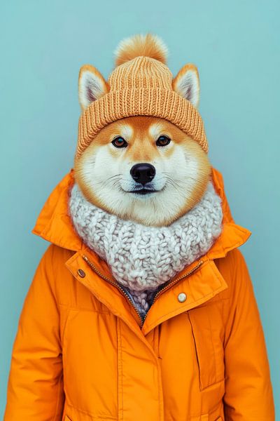 Shiba Inu von Poster Art Shop