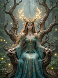 The Elven Queen's Throne by Markus Gann