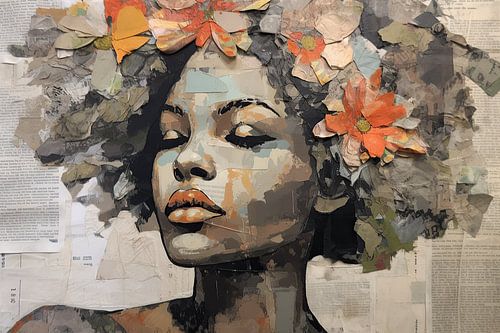 Skyler | Portrait Gemischte Medien