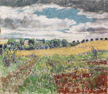 Sommerlandschaft, Christian Rohlfs, 1899