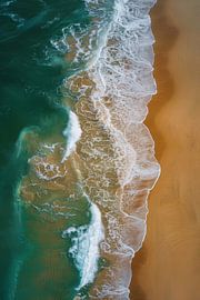 Wellen im Einklang von Poster Art Shop