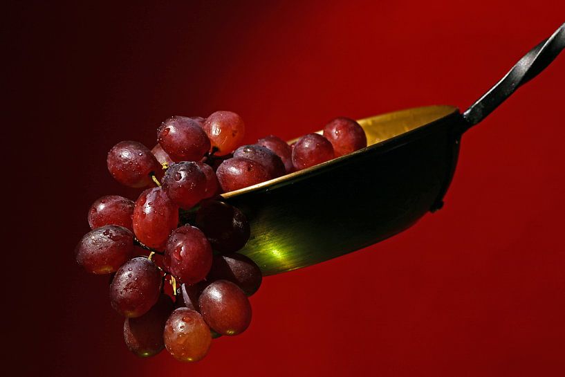 Bunch of grapes beautiful rustic in your interior? by Wim Bodewes