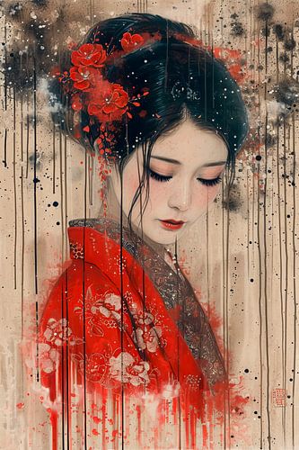 Portrait Geisha
