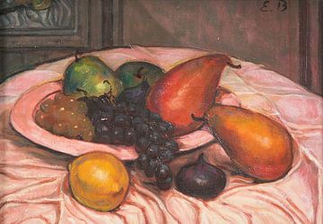 Emile Bernard - Stilleven met fruit (ca. 1920) van Peter Balan