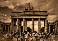 Berlijn, Brandenburger Tor, Speciale bewerking.  Berlin, Special Effects
