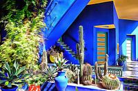 Cubist Villa Jardin Majorelle Marrakesh