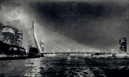 Erasmus bridge at evening 2