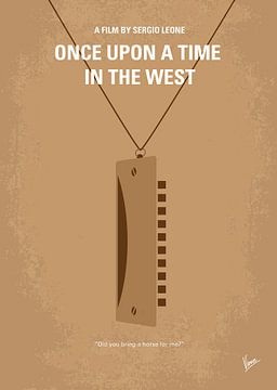 No059 My once upon a time in the west minimal movie poster van Chungkong Art