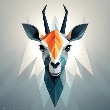 Vector image Giraffe by PixelPrestige