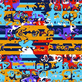 Texture colorée sur Laly Laura