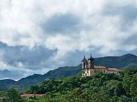 Old church on a hill